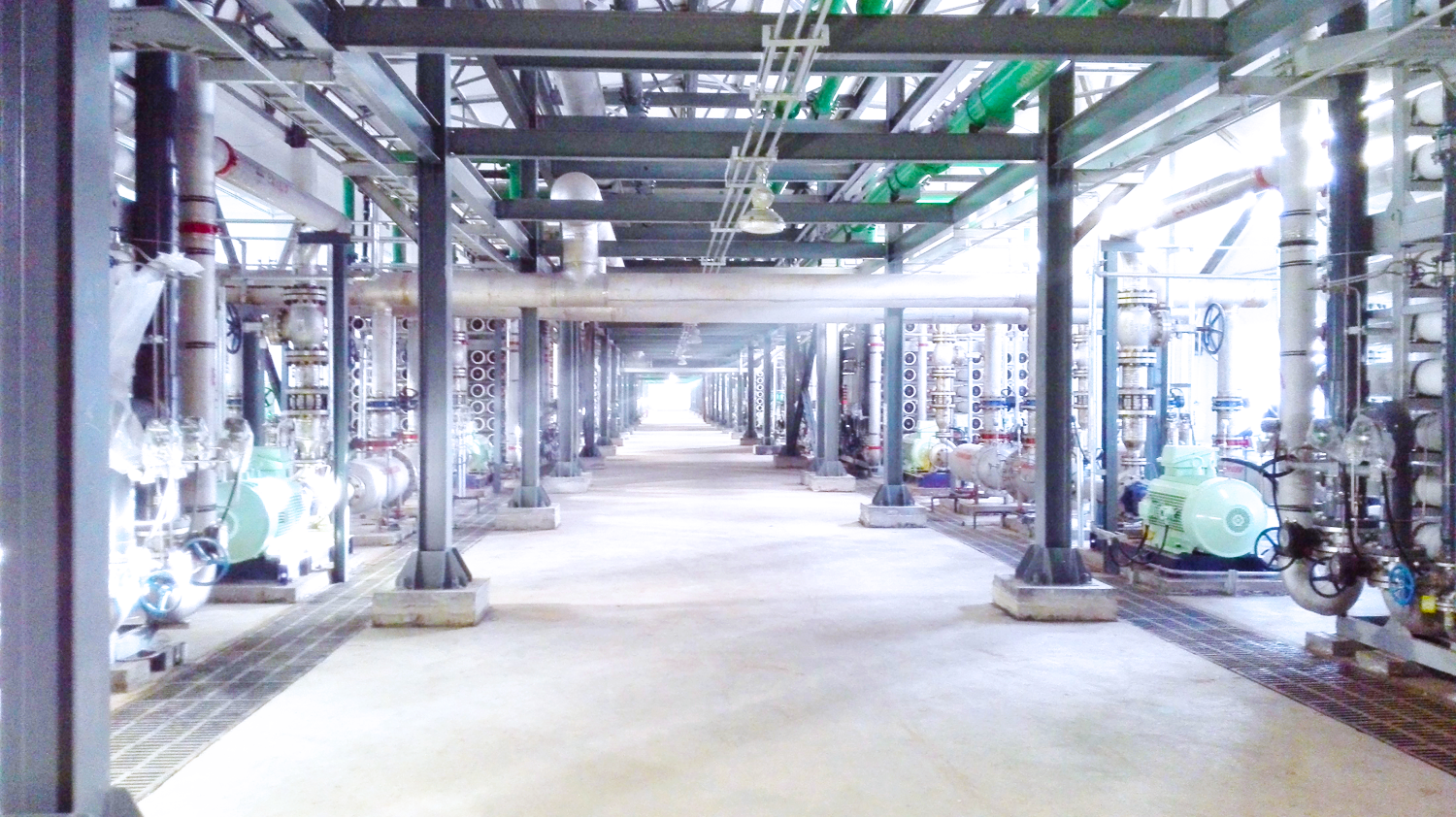 中天合創(chuàng)鄂爾多斯煤炭深加工示范項(xiàng)目化學(xué)水及凝結(jié)水處理項(xiàng)目                           127000m3/d