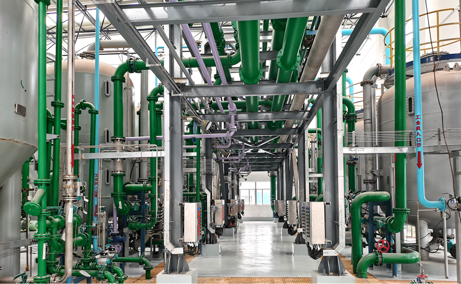 中國石化茂名分公司熱電技改工程項(xiàng)目化學(xué)水站設(shè)備